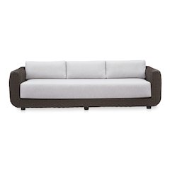 Soma Outdoor Sofa Dark Brown