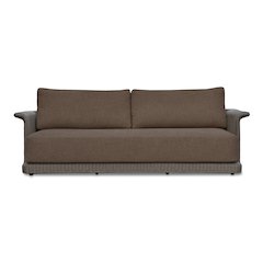 Meredith Outdoor Sofa Brown