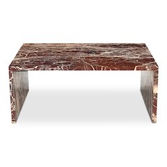 Rosa Coffee Table Rosso Levnato Marble