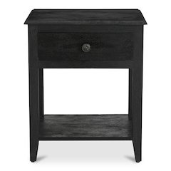 Corrine Nightstand Antique Black