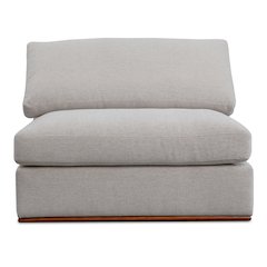 Rue Slipper Chair Flecked Grey