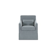 Lydia Slipcover Dining Chair Blue