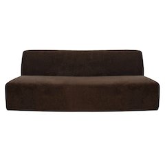 Naomi Convex Sofa Dark Brown