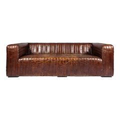 Castle Sofa Dark Brown