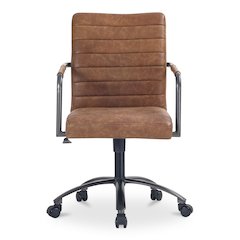 Roy Office Chair Open Road Brown Leather