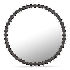 Whitby Mirror Black