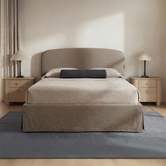 Joan Queen Storage Bed Taupe
