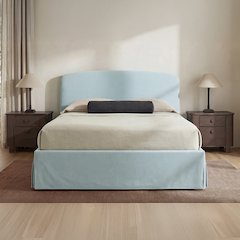 Joan King Storage Bed Light Blue
