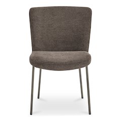 Early Dining Chair Dark Brown-Set Of Two