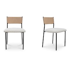 Foley Dining Chair White Set Of Two