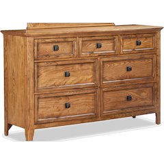 Alta 7-Drawer Dresser, Brushed Ash