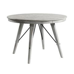 Counter Table, 52" Round in Weathered White