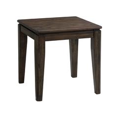 24" x 24" End Table in Brushed Mango