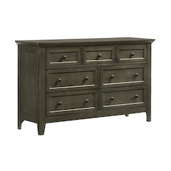 San Mateo Youth 7-Drawer Dresser, Gray