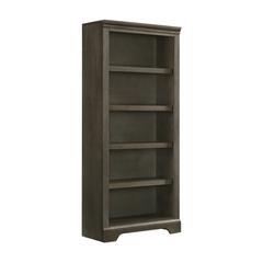 RTA - 72" Bunching Bookcase in Gray