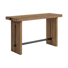 60" x 21" Sofa Table in Weathered Oak