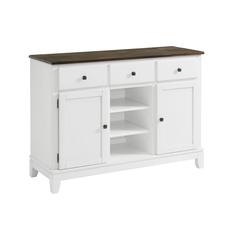50" Wine Server in Gray & White