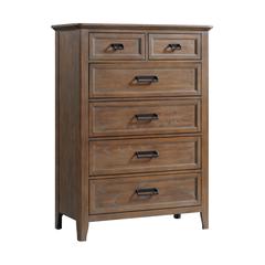 Chest, 6 Drawer in Harvest Brown