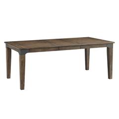 Table, 42 x 60-78, 18" Leaf in Gun Powder Gray