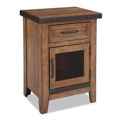 Nightstand, 1 Drawer in Canyon Brown