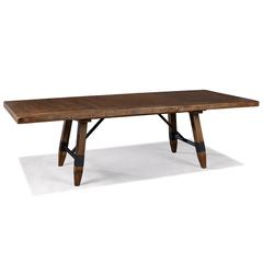 River Rectangular Table with Trestle Base