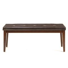50" Bench w/Cushion in Raisin