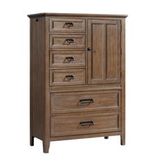 Gentleman's Chest, 6 Drawer in Harvest Brown