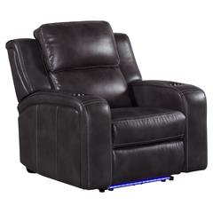 Dual-Pwr Recliner in Slate color