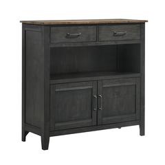 Sideboard, 48x18x46 in Brushed Brown & Pecan