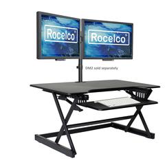 Rocelco 40" Large Height Adjustable Standing Desk
