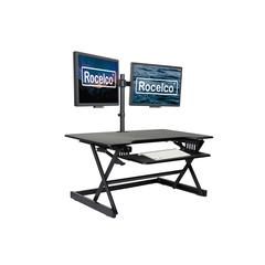 Rocelco 38" Large Height Adjustable Standing Desk