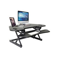 Rocelco 46" Height Adjustable Corner Standing Desk