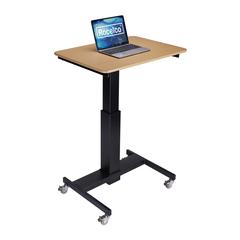 Rocelco 28" Height Adjustable Mobile School Standing Desk