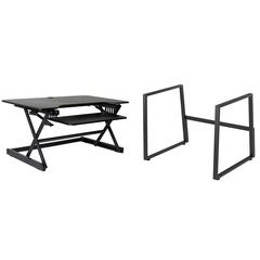 Rocelco 40" Large Height Adjustable Standing Desk