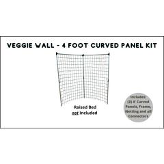 Curved Stack And Extend Veggie Wall Trellis