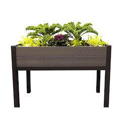 The Elevated Escape 24In X 48In X 34.5In Elevated Garden Bed