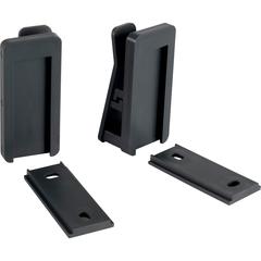 DURABLE VISIOCLIP Wall Mount for Tablet, Smartphone - Charcoal Gray - 2.20 lb Load Capacity - Plastic - 1 Each