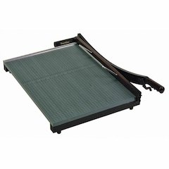 Premier Stakcut Paper Trimmers - 1 x Blade(s)Cuts 30Sheet - 24" Cutting Length - Straight Cutting - 0.8" Height x 19" Width x 24" Depth - Wood Base - Green