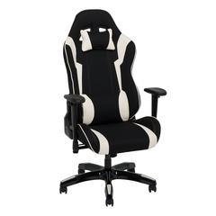 Black and White High Back Ergonomic Gaming Chair