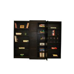 Concepts in Wood Wall and Storage System, 15 Shelves, Espresso Finish, 3pc
