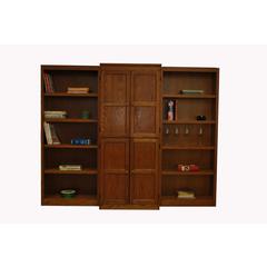 Concepts in Wood Wall and Storage System, 15 Shelves, Dry Oak Finish, 3pc