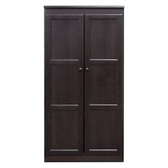 Concepts in Wood Multi-use Storage Cabinet, 4 Shelves, Espresso Finish
