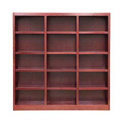 Concepts in Wood 72 x 72 Wall Storage Unit, Cherry Finish
