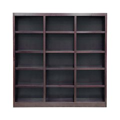 Concepts in Wood 72 x 72 Wall Storage Unit, Espresso Finish