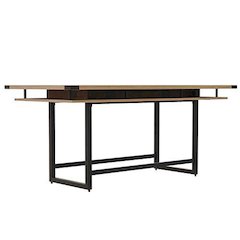 Mirella™ Conference Table, Standing-Height, 8’ Sand Dune