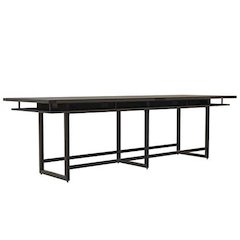 Mirella™ Conference Table, Standing-Height, 12’ Southern Tobacco