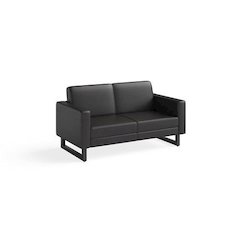 Mirella Lounge Settee- Black