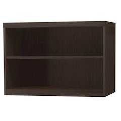 2 Shelf Quarter Round (1 fixed shelf), Mocha