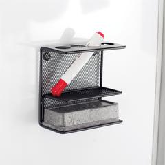 Onyx™ Mesh Marker Holder with Shelf Black