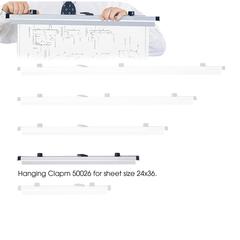 24" Hanging Clamps for 24" x 36" Sheets